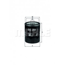 Mahle Yağ Filitresi -  MHL OC 298 - LPX100590 - Discovery 2 - 2.5 TD5 15P 10P 1998 - 2004